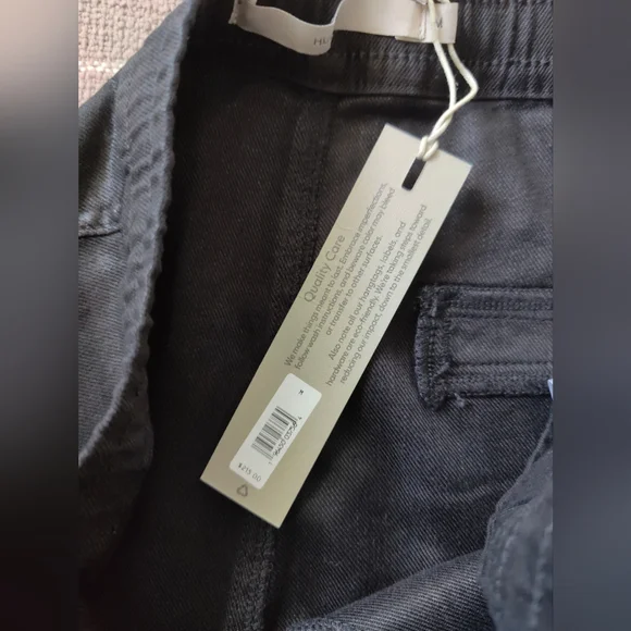 Hudson Tracker Pant Coated Black Beauty NWT - Picture 10 of 14